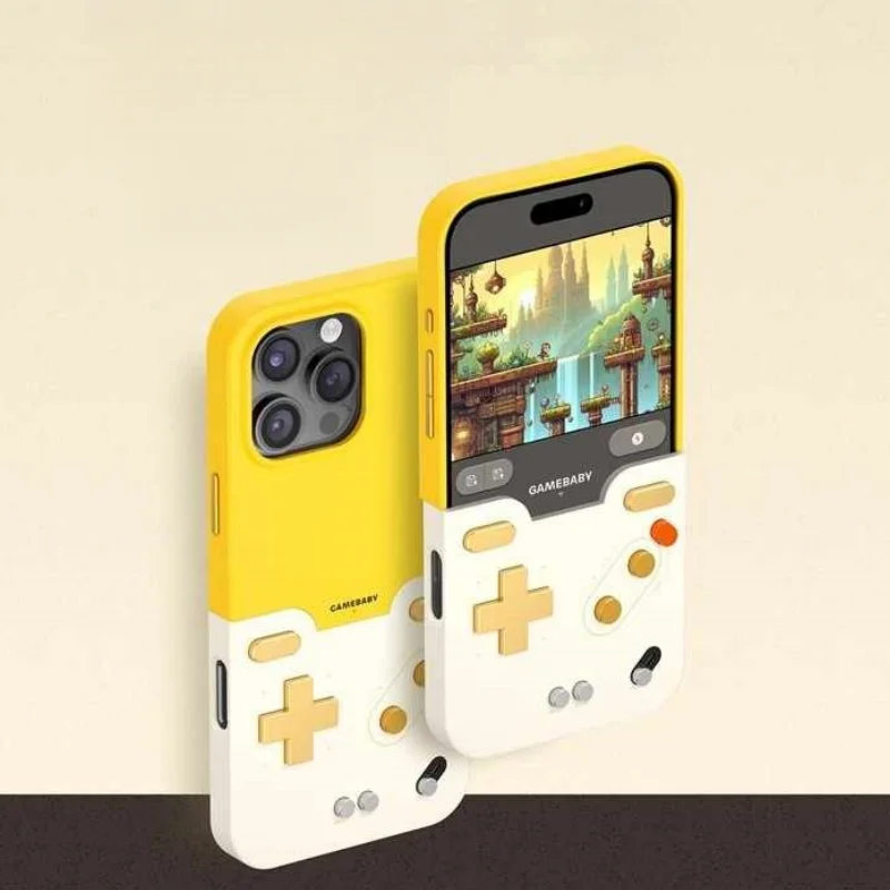 OriginalBitmolab GAMEBABY Custom Gamepad Phone Case for iPhone 15/16 pro Max Supports GB/GBC/NES Key Layout with Game Controller
OriginalBitmolab GAMEBABY Custom Gamepad Phone Case for iPhone 15/16 pro Max Supports GB/GBC/NES Key Layout with Game Controller