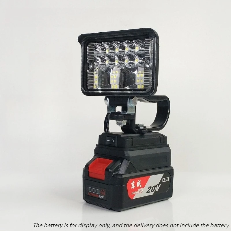 Lithium Battery Handheld Work Light Suitable for DongCheng Lithium Batteries USB Interface Repair Light LED Emergency Light
Lithium Battery Handheld Work Light Suitable for DongCheng Lithium Batteries USB Interface Repair Light LED Emergency Light