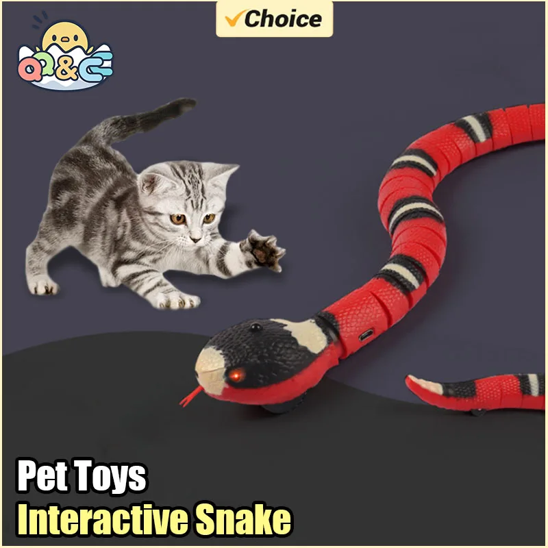 Интерактивная тизер для змеи и кошек, игрушка для домашних животных, автоматические электронные игрушки для котят, зарядка через USB, индукционное предотвращение препятствий, серебряное кольцо, змея
Интерактивная тизер для змеи и кошек, игрушка для домашних животных, автоматические электронные игрушки для котят, зарядка через USB, индукционное предотвращение препятствий, серебряное кольцо, змея
