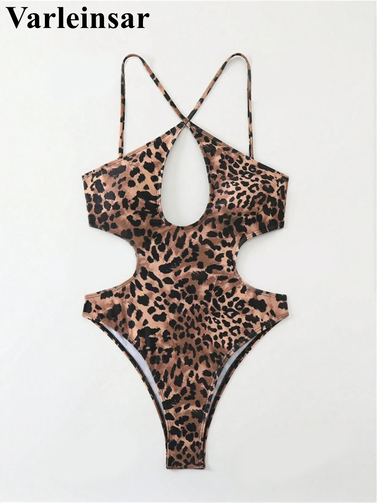 S - XL Leopard Cut Out Backless Women Swimwear One Piece Swimsuit Female High Leg Cut Monokini Bather Bathing Suit Swim V6439
S - XL Leopard Cut Out Backless Women Swimwear One Piece Swimsuit Female High Leg Cut Monokini Bather Bathing Suit Swim V6439