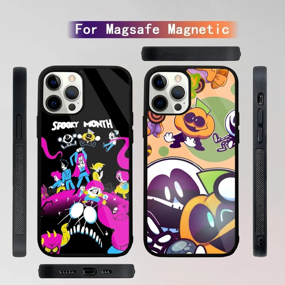 S-SpookyS M-MonthS Phone Case For iPhone 16,15,14,13,12,11,Plus,Pro,Max Mini Magsafe Magnetic Wireless Charging
S-SpookyS M-MonthS Phone Case For iPhone 16,15,14,13,12,11,Plus,Pro,Max Mini Magsafe Magnetic Wireless Charging