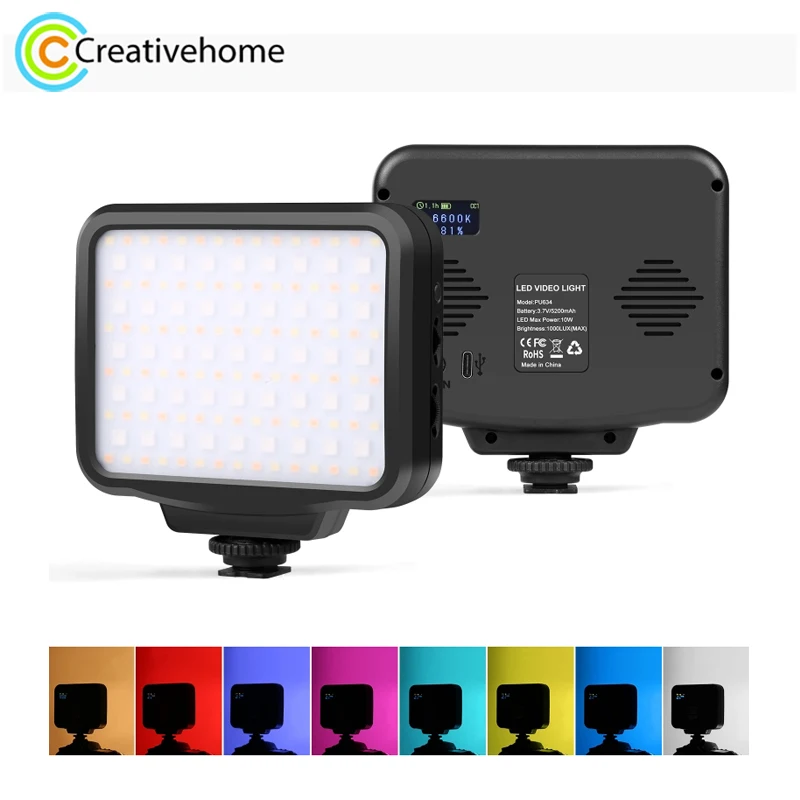 PULUZ Pocket RGB On-Camera Video Fill светильник 2500-9900K, 21 режим эффекта, полноцветная фотография
PULUZ Pocket RGB On-Camera Video Fill светильник 2500-9900K, 21 режим эффекта, полноцветная фотография