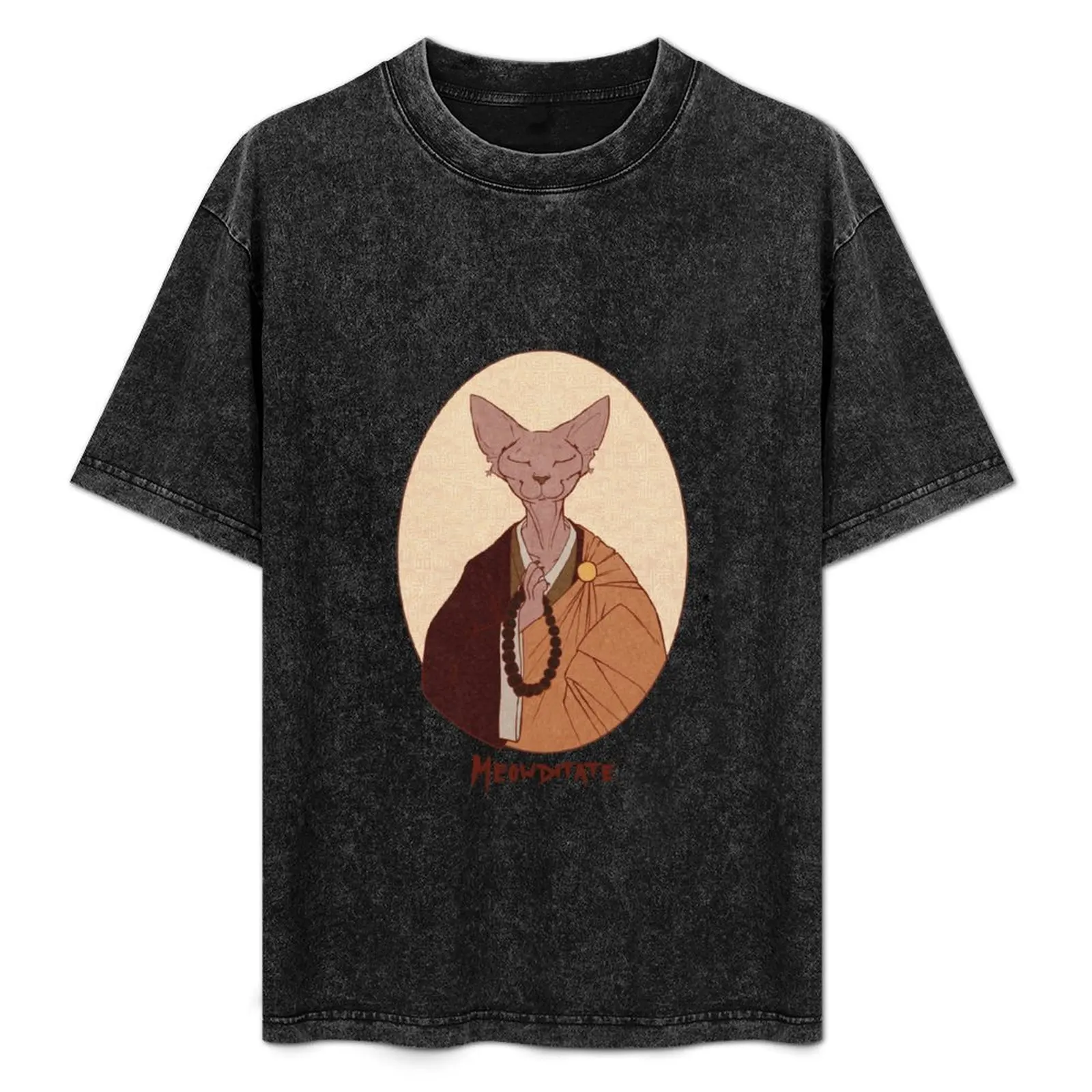 Meowditate Monk Cat T-Shirt Casual Soft Cotton Short Sleeve Tee
Meowditate Monk Cat T-Shirt Casual Soft Cotton Short Sleeve Tee