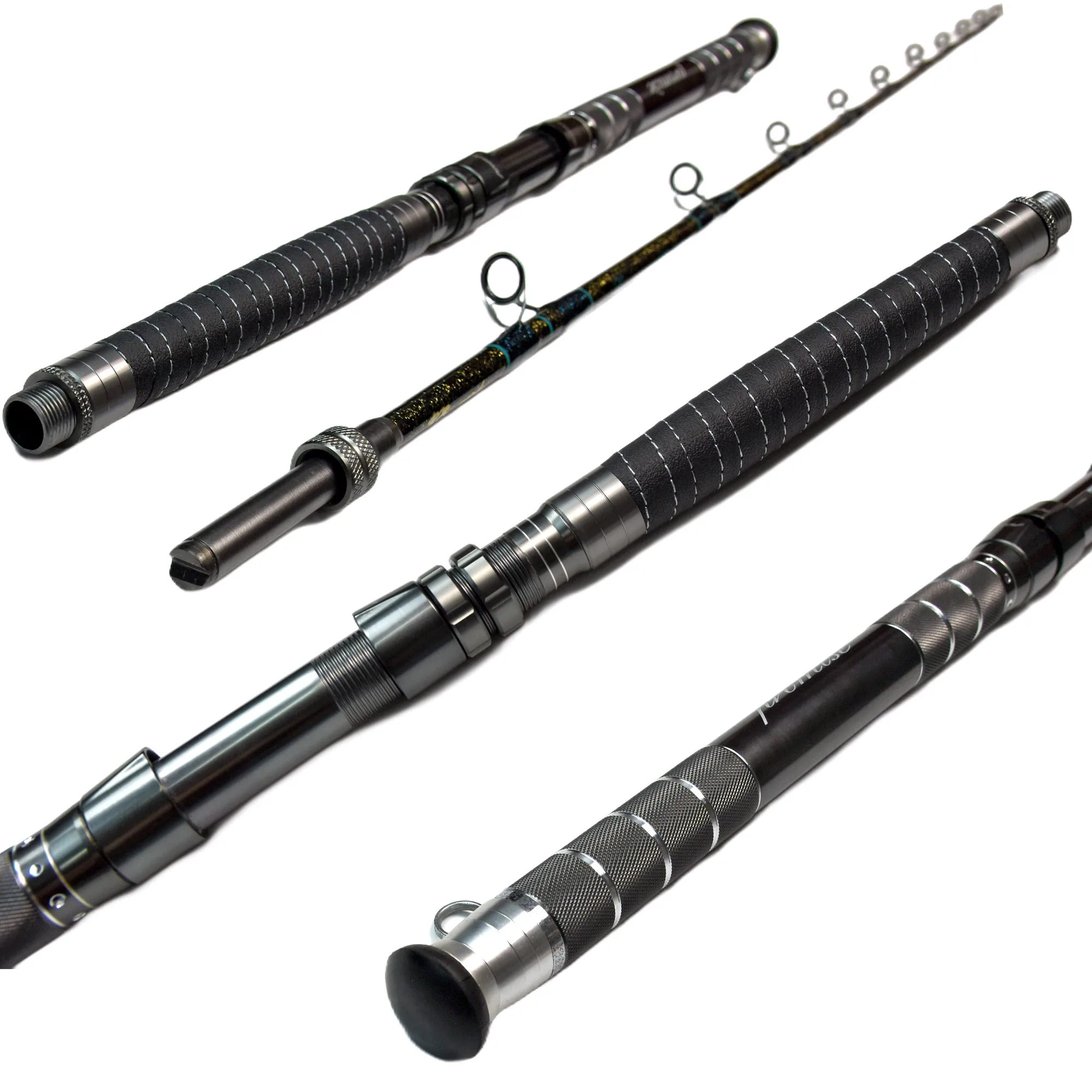 YJTY146 Big Game 2-Section Deep Sea Fishing Rod 1.8M Medium Heavy Saltwater Freshwater Fish Carp Bass Ocean Boat Fishing
YJTY146 Big Game 2-Section Deep Sea Fishing Rod 1.8M Medium Heavy Saltwater Freshwater Fish Carp Bass Ocean Boat Fishing