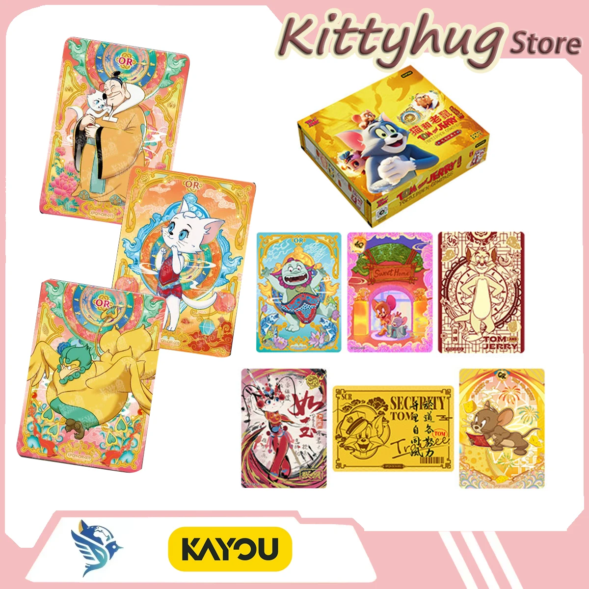 Kayou Tom And Jerry Movie The Star Chart Romance Series Collectible Card Scr Ct Ssr Ur Card Gift For Toy
Kayou Tom And Jerry Movie The Star Chart Romance Series Collectible Card Scr Ct Ssr Ur Card Gift For Toy