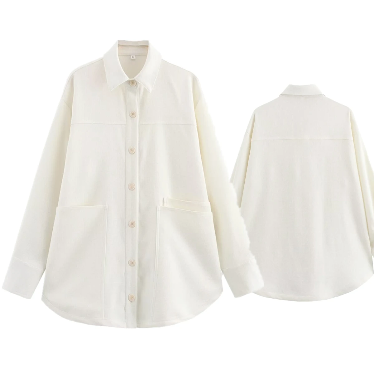 Dave&Di Nordic Minimalist Beige Loose Fitting Shirt 2024 Autumn New Women's Retro Jacket Women Coat
Dave&Di Nordic Minimalist Beige Loose Fitting Shirt 2024 Autumn New Women's Retro Jacket Women Coat