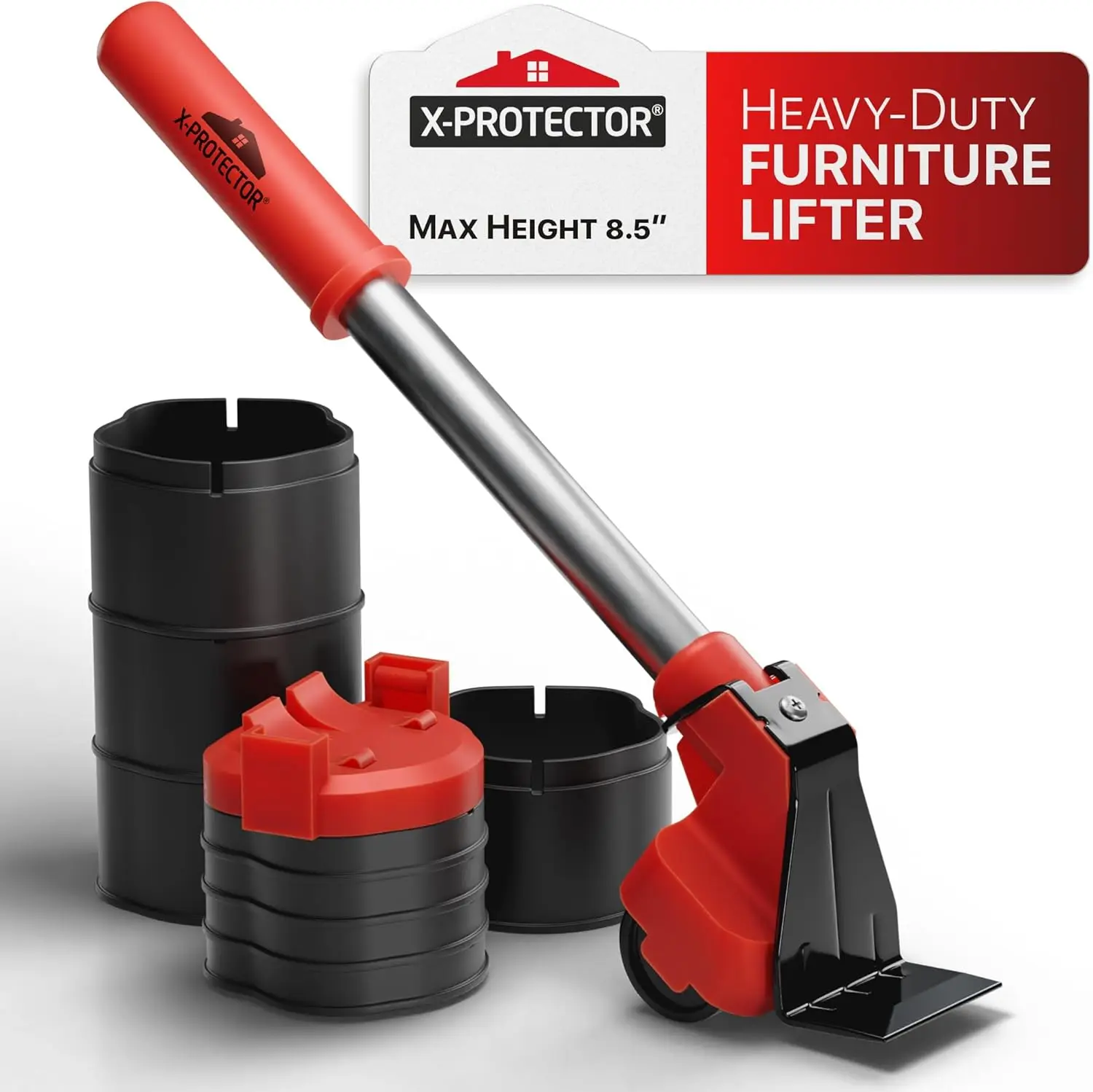 Furniture Lifter Tool - Easily Lift Heavy Items Up to 660 lbs with Adjustable Height
Furniture Lifter Tool - Easily Lift Heavy Items Up to 660 lbs with Adjustable Height