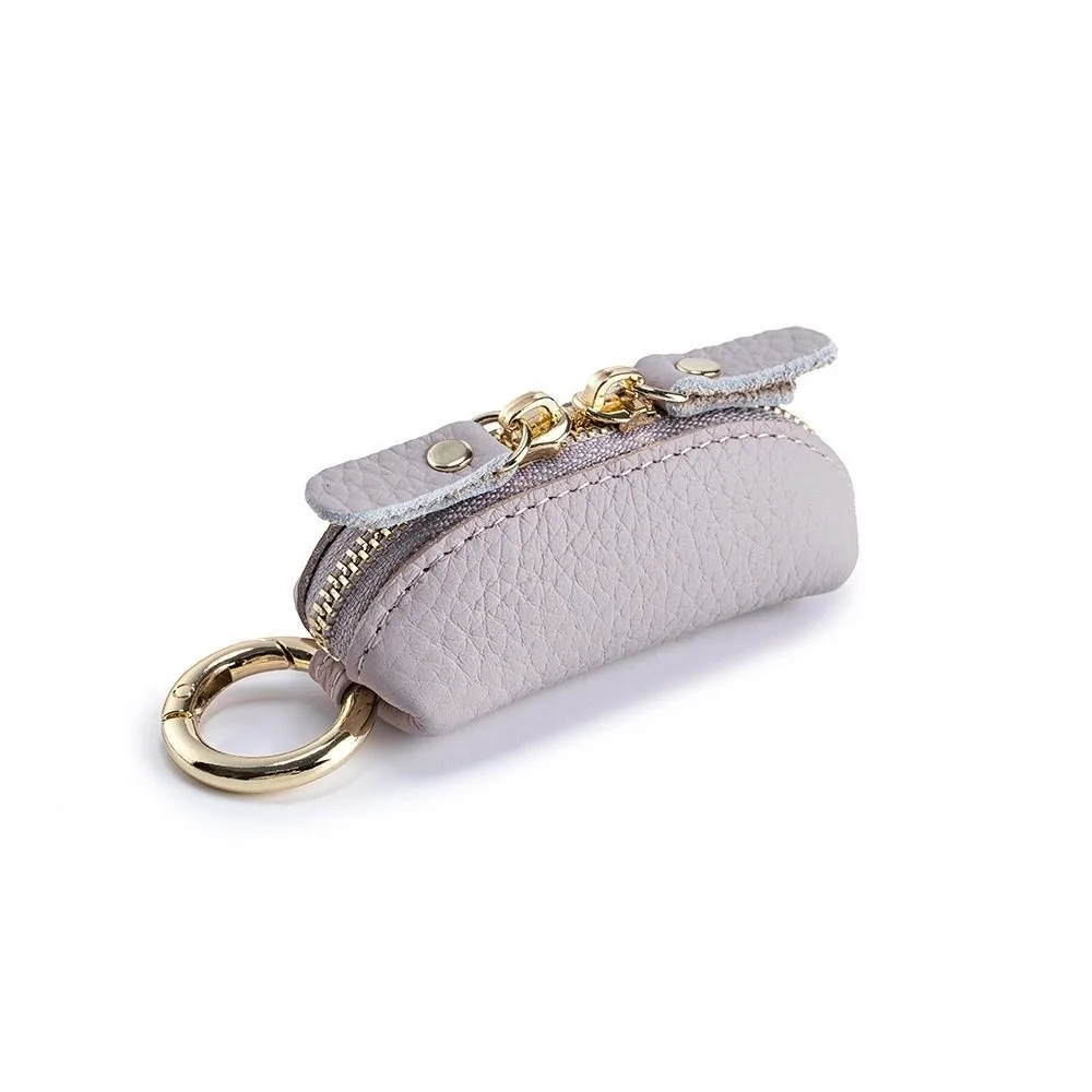 Polyester Thumb-sized Coin Purse Solid Color Mini Leather Hanging Bag Anti-splash Water Anti-lost Compact Change Bag for Friends
Polyester Thumb-sized Coin Purse Solid Color Mini Leather Hanging Bag Anti-splash Water Anti-lost Compact Change Bag for Friends