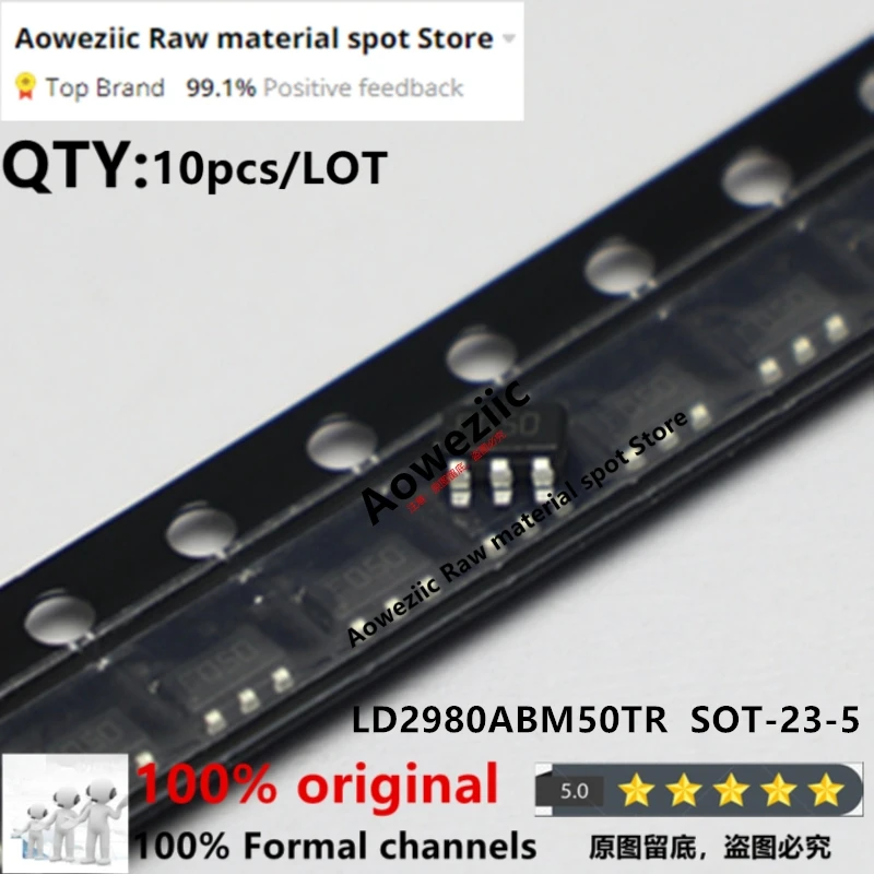 Aoweziic 2024+ 100% New Imported Original LD2980ABM30TR F030 LD2980ABM33TR F033 LD2980ABM50TR F050 SOT23-5 Iinear Regulator
Aoweziic 2024+ 100% New Imported Original LD2980ABM30TR F030 LD2980ABM33TR F033 LD2980ABM50TR F050 SOT23-5 Iinear Regulator