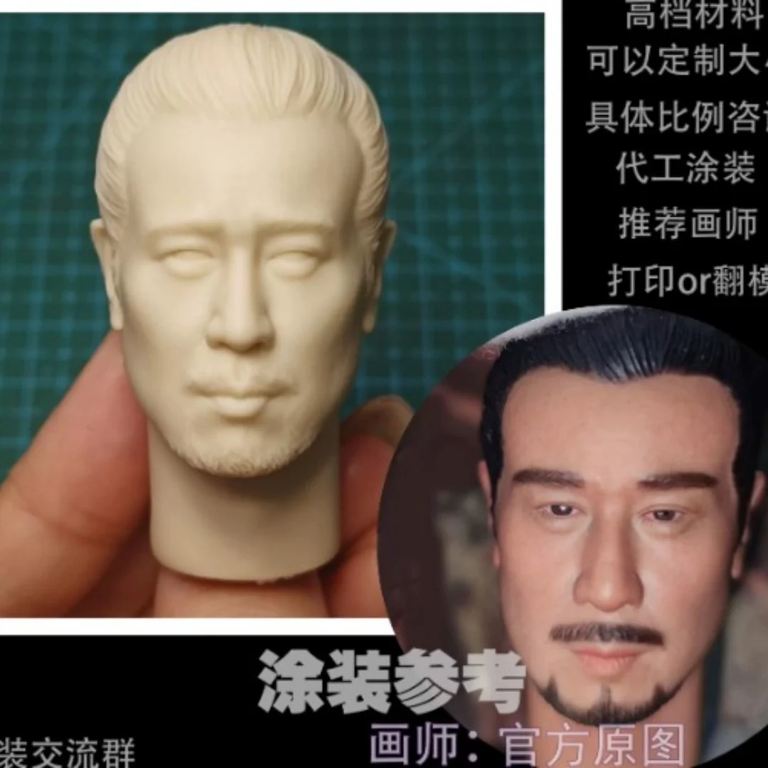 1/6 Scale Ancient Soldier Three Kingdoms Liu bei Head Sculpt Model For 12 inch Action Figure Dolls Unpainted Head Sculpt
1/6 Scale Ancient Soldier Three Kingdoms Liu bei Head Sculpt Model For 12 inch Action Figure Dolls Unpainted Head Sculpt