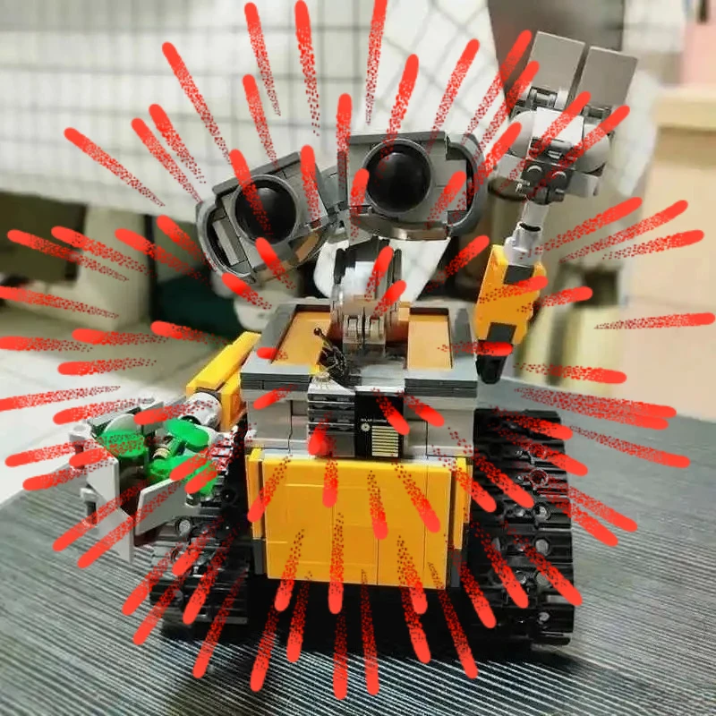Hot 687 pcs Wall-E Building Block Kit MOC Idea Technical Classic Movie Model Building Block Assembly Children's Toy Gift
Hot 687 pcs Wall-E Building Block Kit MOC Idea Technical Classic Movie Model Building Block Assembly Children's Toy Gift