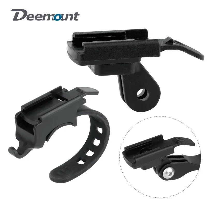 DEEMOUNT Bicycle Headlight Stand Mount W/ Gopro Interface MTB LED Lamp Bracket for Rockbros QD-250 YQ200/400 Blackbird L1
DEEMOUNT Bicycle Headlight Stand Mount W/ Gopro Interface MTB LED Lamp Bracket for Rockbros QD-250 YQ200/400 Blackbird L1
