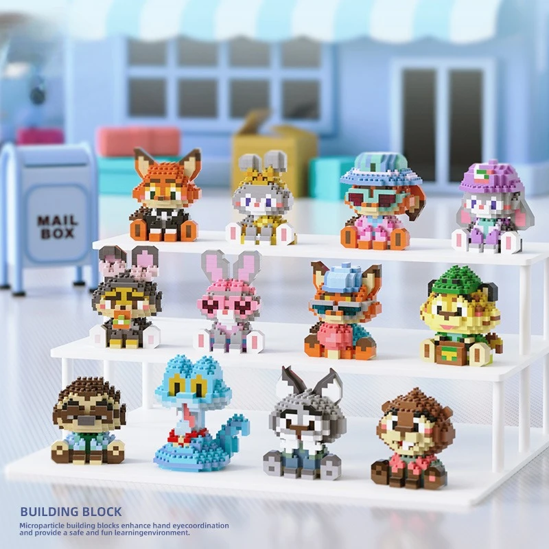 Набор из 12 фигурок-конструкторов Джуди Хоппс и Ника Уайлда из Зоотрополиса, модели персонажей мультфильмов, игрушки для детей, подарки 2026 года
Набор из 12 фигурок-конструкторов Джуди Хоппс и Ника Уайлда из Зоотрополиса, модели персонажей мультфильмов, игрушки для детей, подарки 2026 года