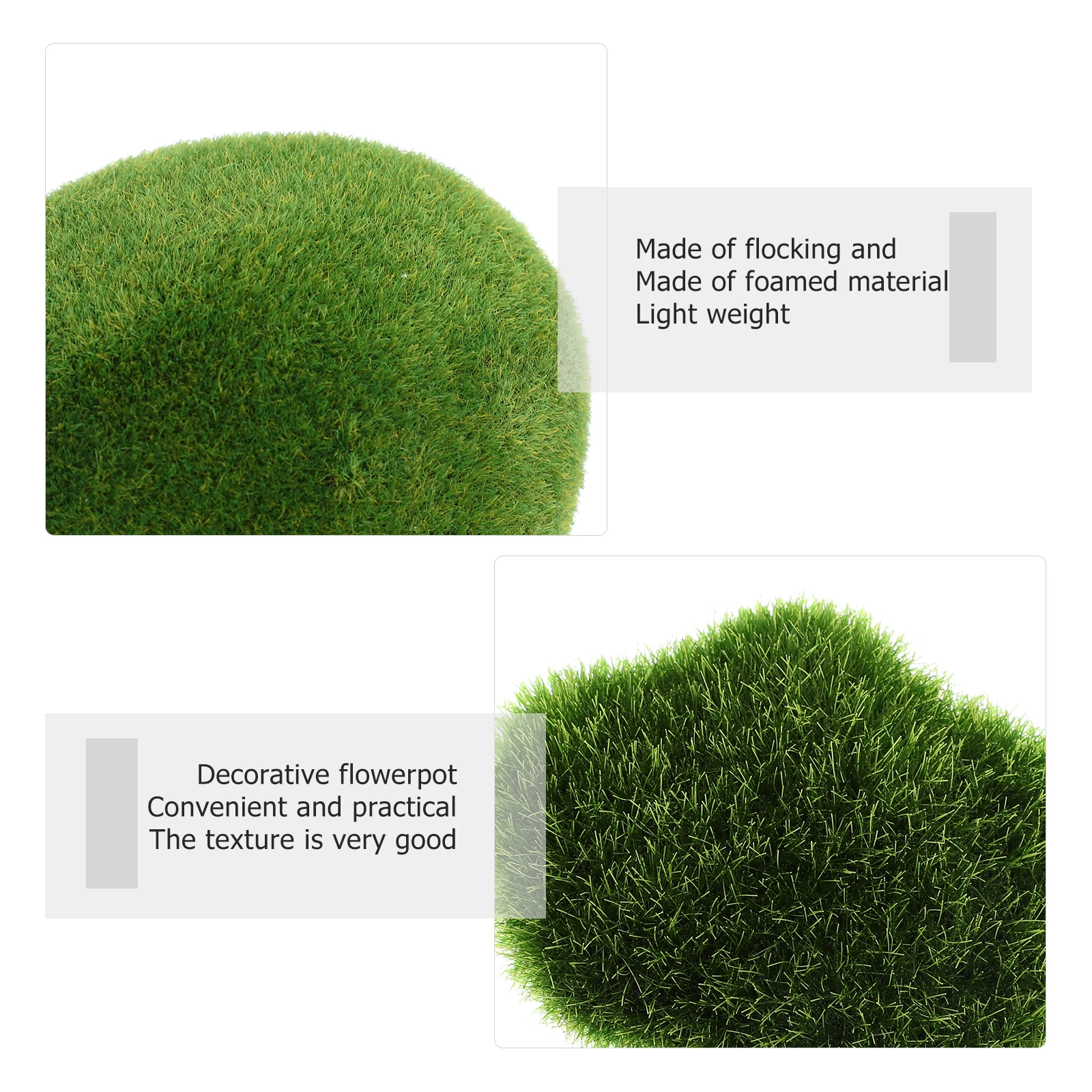 13pcs Fake Moss Stone Flocking Material Lightweight Eco Micro L Decor for Plants Indoor Fish Tank Garden Simulation Stone
13pcs Fake Moss Stone Flocking Material Lightweight Eco Micro L Decor for Plants Indoor Fish Tank Garden Simulation Stone