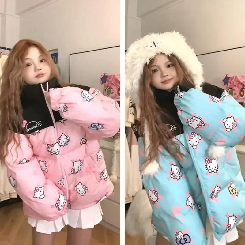 Miniso Sanrio Cotton-Padded Coat Hello Kitty Kawaii Padded Jacket Loose Thermal Jacket Couple's Padded Jacket Birthday Gift
Miniso Sanrio Cotton-Padded Coat Hello Kitty Kawaii Padded Jacket Loose Thermal Jacket Couple's Padded Jacket Birthday Gift