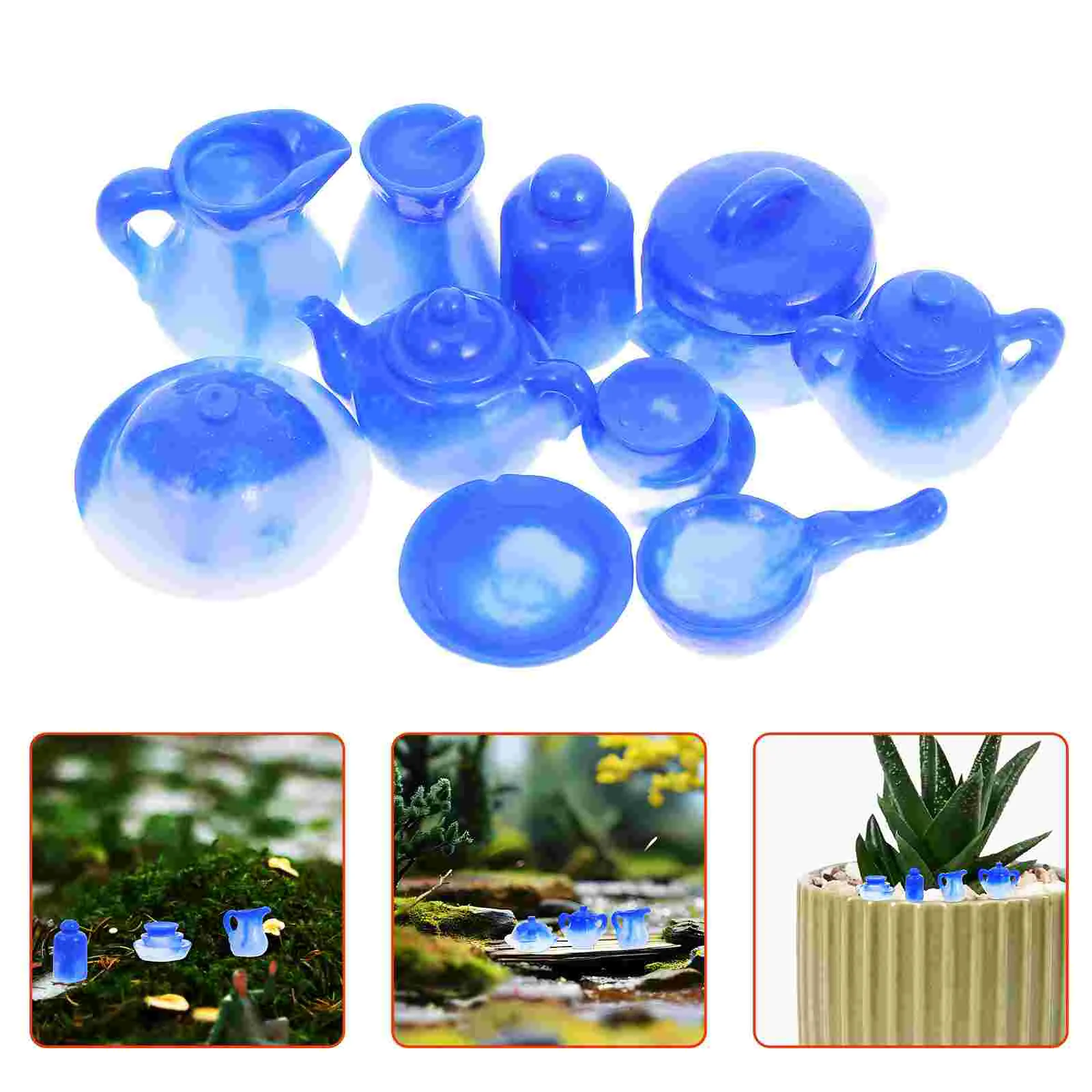 10 Pcs Micro Landscape Saucer Glass Tea Mugs Dollhouse Decoration Miniature Plate Model Tableware
10 Pcs Micro Landscape Saucer Glass Tea Mugs Dollhouse Decoration Miniature Plate Model Tableware