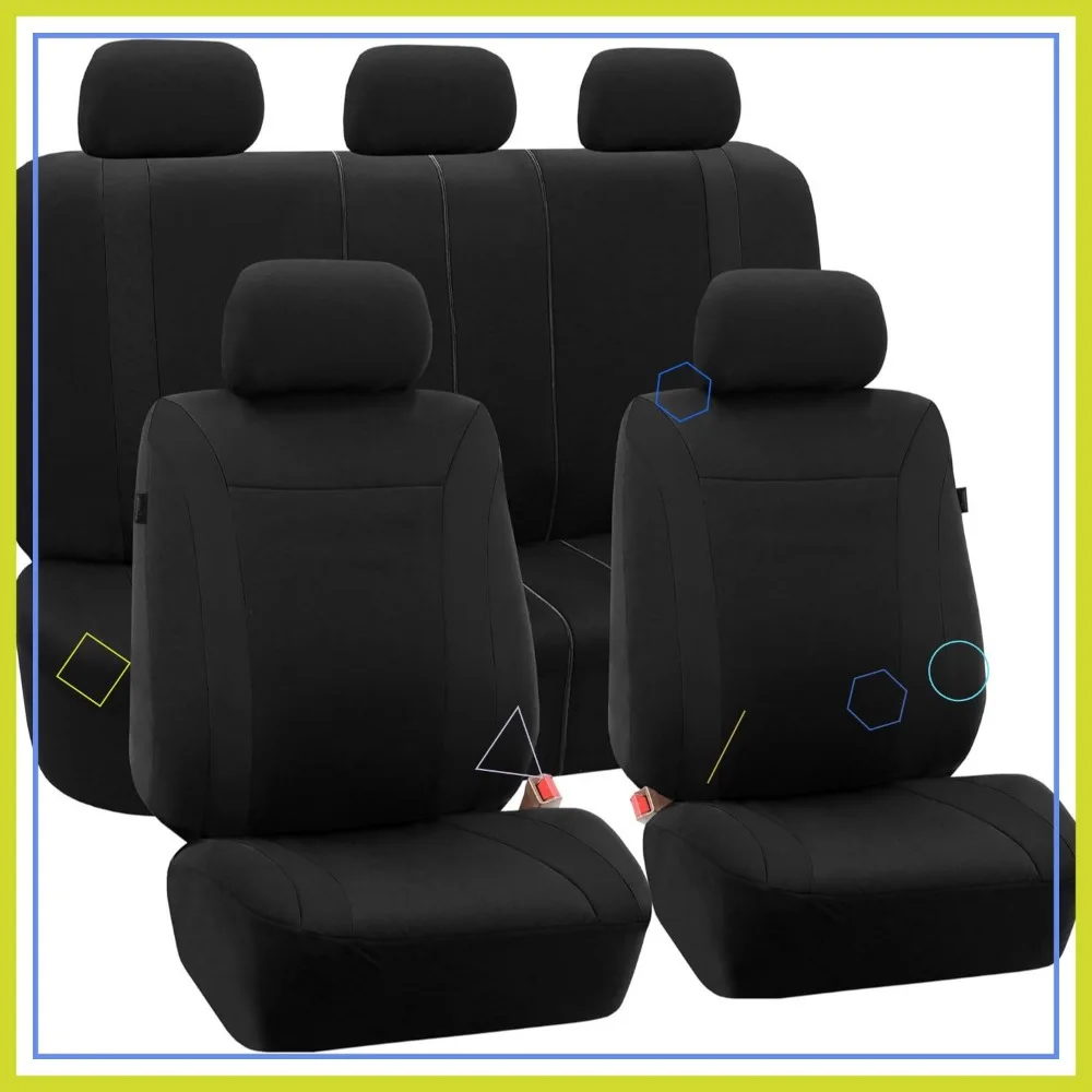 Универсальный чехол на автомобильное сиденье, полный комплект — дышащая ткань, совместимая с подушкой безопасности, разделенная защита для скамейки для внедорожника, грузовика, седана
Универсальный чехол на автомобильное сиденье, полный комплект — дышащая ткань, совместимая с подушкой безопасности, разделенная защита для скамейки для внедорожника, грузовика, седана