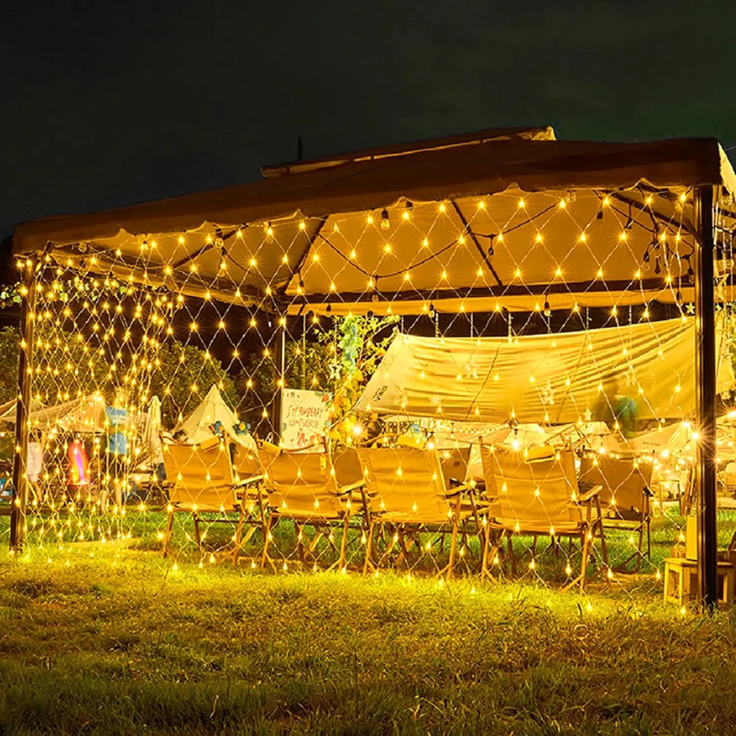 Outdoor Waterproof Net Light 8 Modes Solar Mesh String Light for Christmas Patio Garden Landscape Bush Solar Fence Fairy Light
Outdoor Waterproof Net Light 8 Modes Solar Mesh String Light for Christmas Patio Garden Landscape Bush Solar Fence Fairy Light