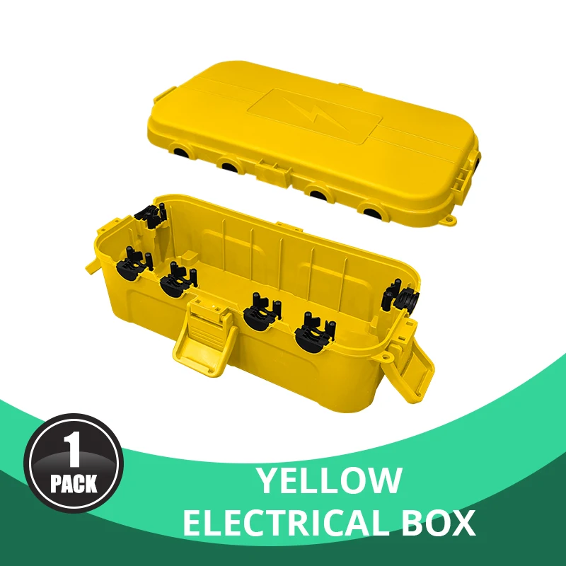Outdoor Weatherproof Enclosure Box Waterproof Case Shell Boxes For Outlet Plug Socket Timer Power Strip Holiday Light Decoration
Outdoor Weatherproof Enclosure Box Waterproof Case Shell Boxes For Outlet Plug Socket Timer Power Strip Holiday Light Decoration