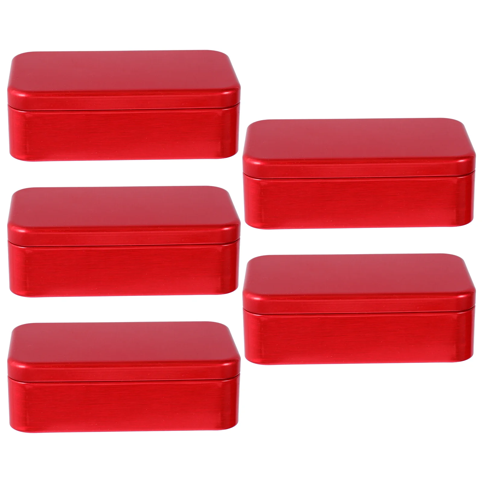 5 Pcs Square Brushed Small Iron Tin Containers Lids Travel Tea Storage Coffee Decorative Mini Tins
5 Pcs Square Brushed Small Iron Tin Containers Lids Travel Tea Storage Coffee Decorative Mini Tins