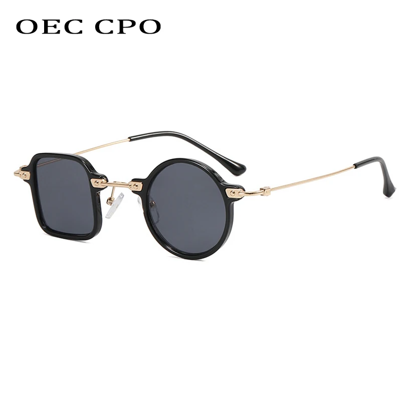 OEC CPO Fashion Small Square Round Sunglasses Women Men Luxury Metal Shades UV400 Sun Glasses Female Black Eyewear 
OEC CPO Fashion Small Square Round Sunglasses Women Men Luxury Metal Shades UV400 Sun Glasses Female Black Eyewear