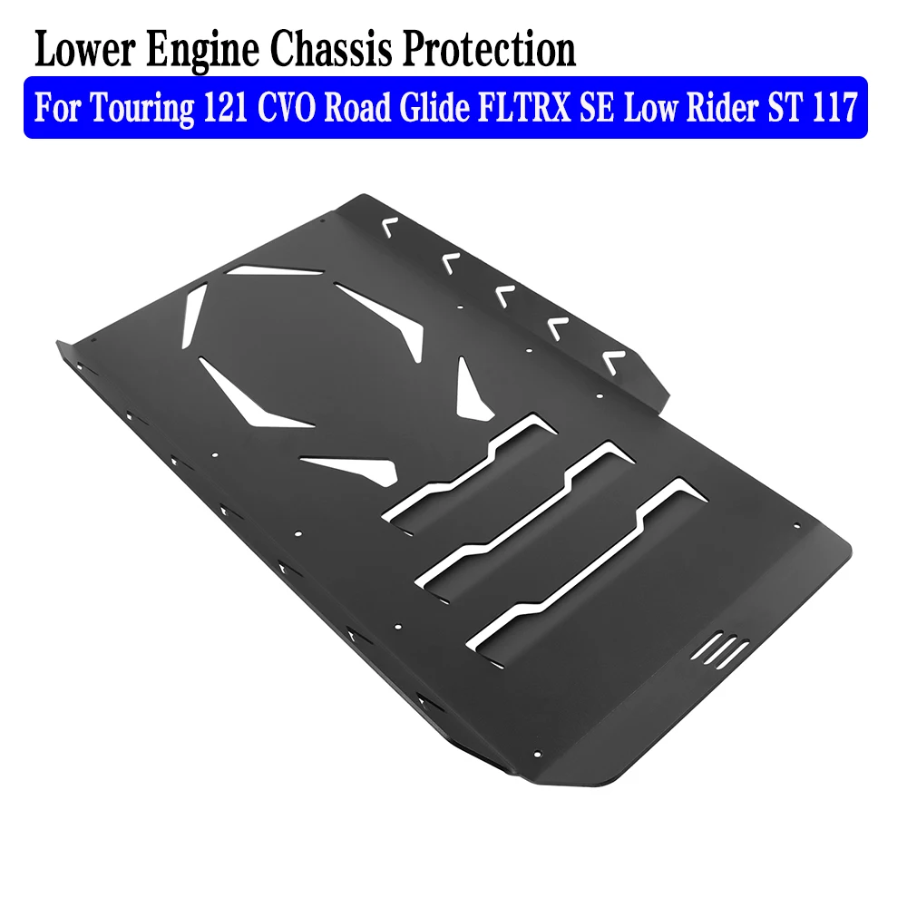 For Harley Touring 121 CVO Road Glide FLTRX SE Low Rider ST 117 Skid Plate Lower Engine Chassis Protection Belly Pan Guard Cover
For Harley Touring 121 CVO Road Glide FLTRX SE Low Rider ST 117 Skid Plate Lower Engine Chassis Protection Belly Pan Guard Cover