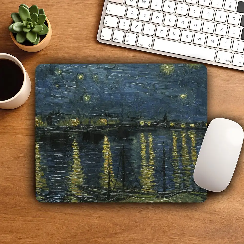 HYBXAXC Small Mouse Pad Lake Night Landscape Fantasy Non Slip Mat Computer Keyboard Wireless Mouse Boy Girl Gift for Play games
HYBXAXC Small Mouse Pad Lake Night Landscape Fantasy Non Slip Mat Computer Keyboard Wireless Mouse Boy Girl Gift for Play games