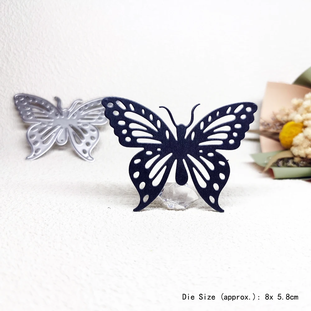 Butterfly Metal Cutting Dies Card Making Scrapbooking Slimline Die Cut Mold Template for Paper Craft Diy
Butterfly Metal Cutting Dies Card Making Scrapbooking Slimline Die Cut Mold Template for Paper Craft Diy