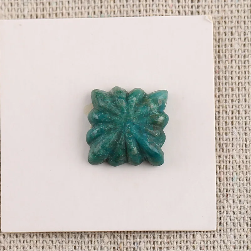 B&F Square Chrysocolla Earring Beads, Handmade Natural stones beads, Polished Stones for jewelry Making Supplies 
B&F Square Chrysocolla Earring Beads, Handmade Natural stones beads, Polished Stones for jewelry Making Supplies