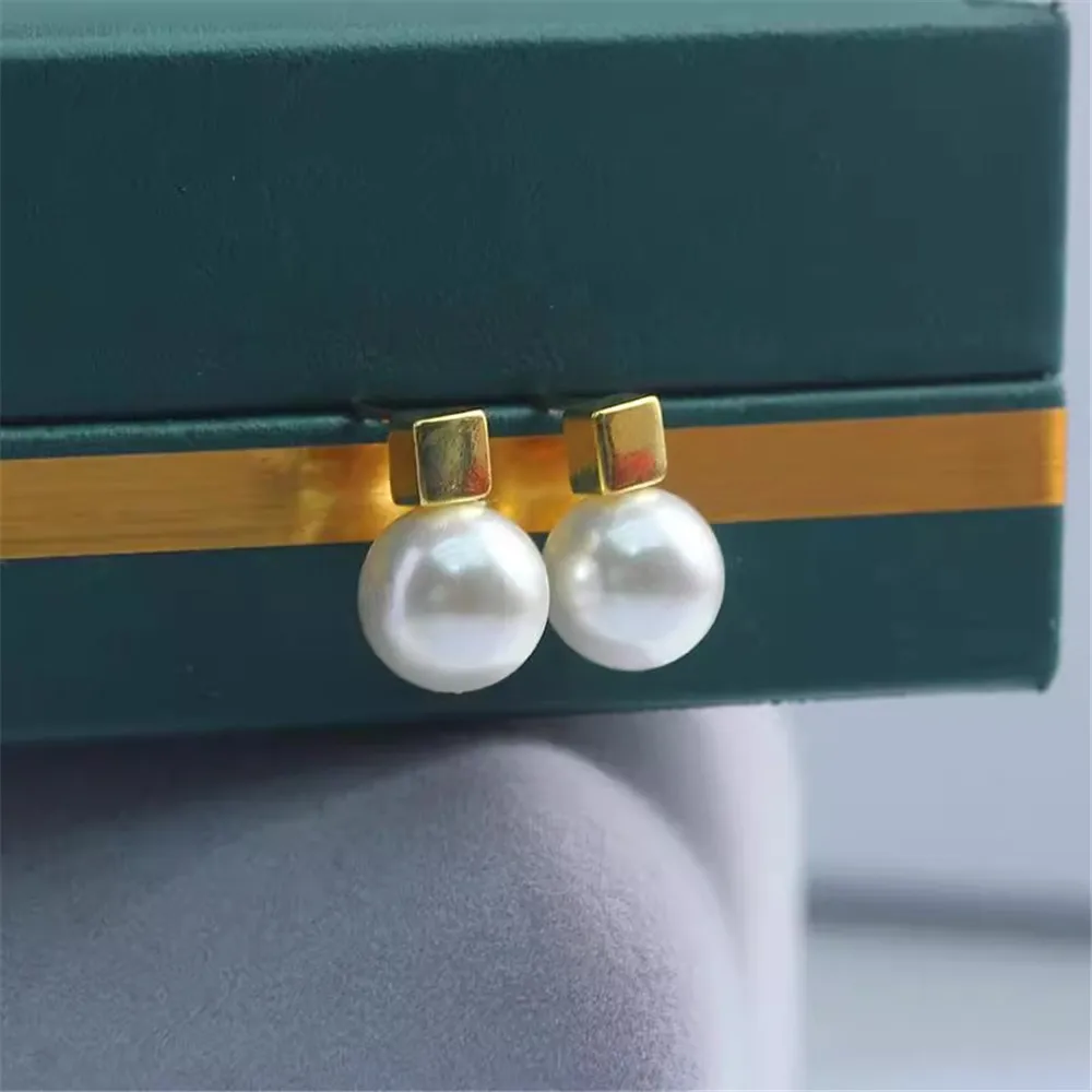 DIY Pearl Earring Accessories,14K Gold Plated Brass Metal Square Earwires Earring Fixtures Fasteners For Jewelry Making
DIY Pearl Earring Accessories,14K Gold Plated Brass Metal Square Earwires Earring Fixtures Fasteners For Jewelry Making