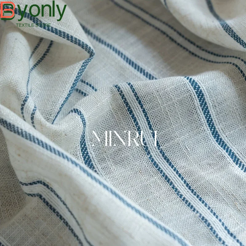 Retro Blues Striped Pleated Lotus Leaf Flower Edge Linen Gauze Curtain Curtains for Living Room Bedroom Bay Window Customization
Retro Blues Striped Pleated Lotus Leaf Flower Edge Linen Gauze Curtain Curtains for Living Room Bedroom Bay Window Customization