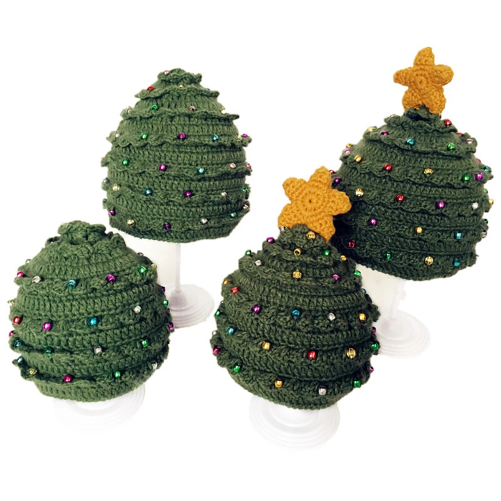 Christmas Tree Star Hat Knitted Beanie Festive Adult Hats Handmade Crochet Holiday Gift Women Girls Mother
Christmas Tree Star Hat Knitted Beanie Festive Adult Hats Handmade Crochet Holiday Gift Women Girls Mother