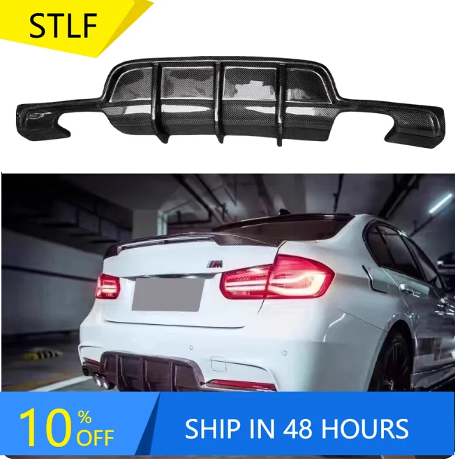 STLFPH Style Rear Diffuser for BMWSs F30 F35 328i 335i Upgraded BMWSs F30 Carbon Fiber Diffuser
STLFPH Style Rear Diffuser for BMWSs F30 F35 328i 335i Upgraded BMWSs F30 Carbon Fiber Diffuser