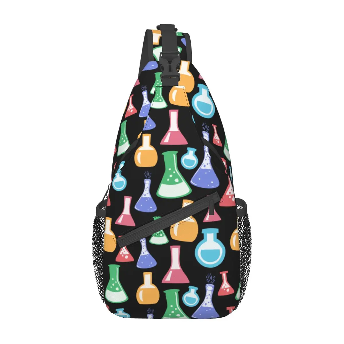 Flask Chemistry Crossbody Sling Bags Fashion Chest Bag Shoulder Backpack Daypack for Hiking Outdoor Travel Satchel
Flask Chemistry Crossbody Sling Bags Fashion Chest Bag Shoulder Backpack Daypack for Hiking Outdoor Travel Satchel