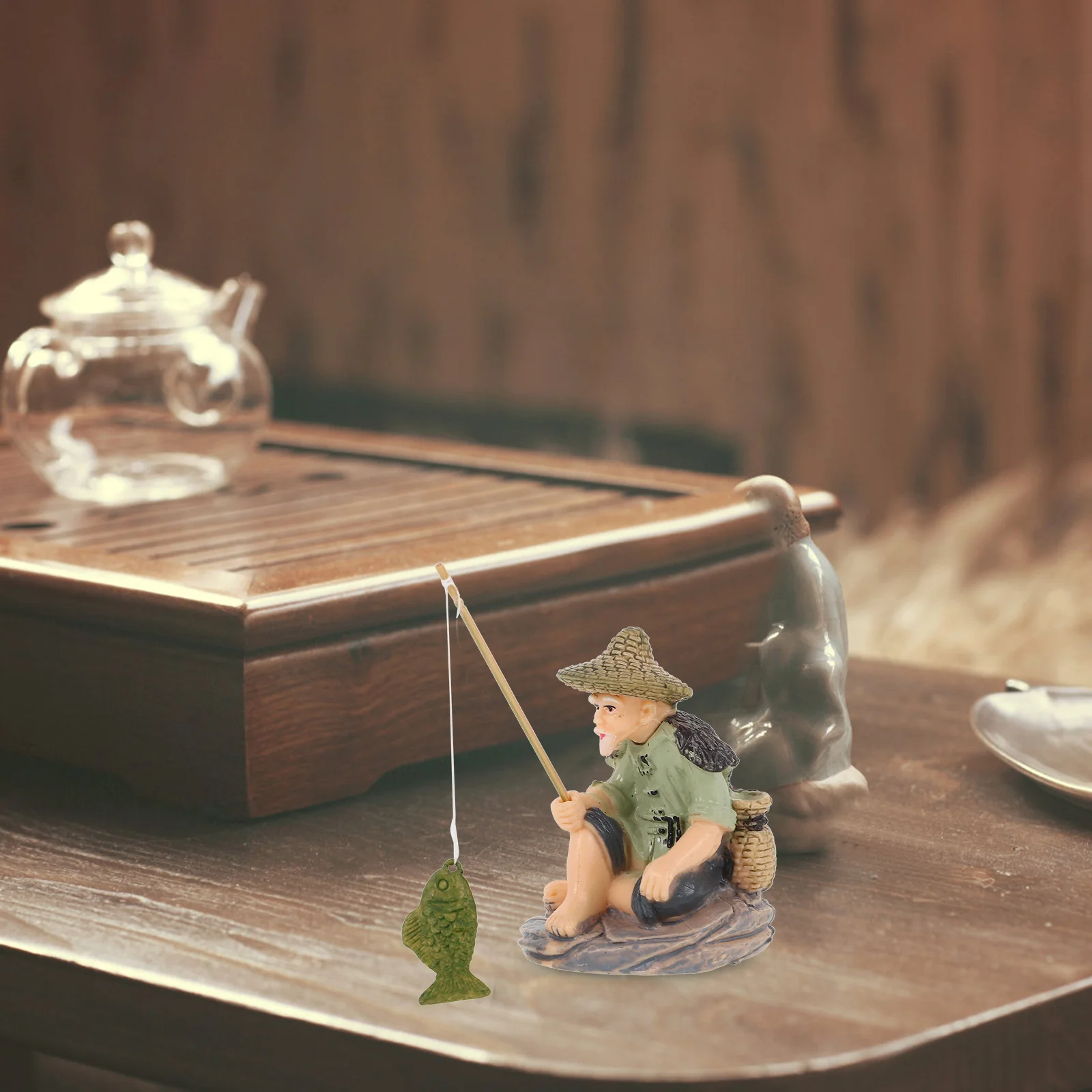 Small Fisherman Statue for Fish Tank Aquarium Garden Decor Micro Landscape Desktop Home Office Table Ornament Accessories
Small Fisherman Statue for Fish Tank Aquarium Garden Decor Micro Landscape Desktop Home Office Table Ornament Accessories