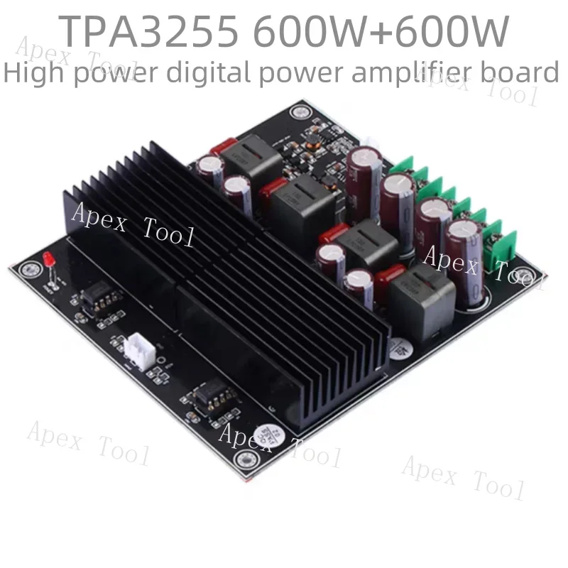 (1 шт.) SAMP-200 двухъядерный TPA3255 2-канальный усилитель мощности высокой мощности 600 Вт 600 Вт со склада
(1 шт.) SAMP-200 двухъядерный TPA3255 2-канальный усилитель мощности высокой мощности 600 Вт 600 Вт со склада