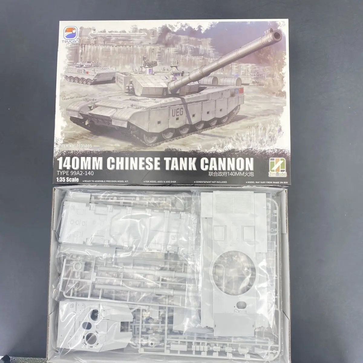 Toucan 1/35 Scale Ztz-99a 140mm Tank Cannon Coalition Government Assembly Pvc Model Tc35005 Decor Collectable Toys Birthday Gift
Toucan 1/35 Scale Ztz-99a 140mm Tank Cannon Coalition Government Assembly Pvc Model Tc35005 Decor Collectable Toys Birthday Gift