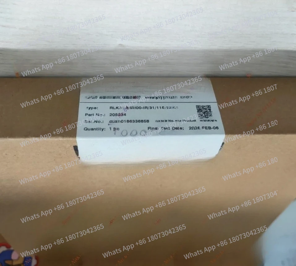 RLK31-8-2500-IR/31/115 205234 New Original Diffuse Reflection Pepperl+Fuchs Photoelectric Switch Sensor
RLK31-8-2500-IR/31/115 205234 New Original Diffuse Reflection Pepperl+Fuchs Photoelectric Switch Sensor