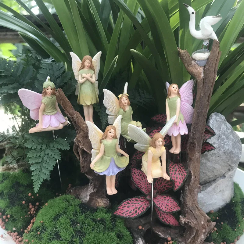 6 Pack Fairy Garden Accessories Miniature Fairy Garden Fairy Statue Home Miniature Faux Garden Decor Home Decorations
6 Pack Fairy Garden Accessories Miniature Fairy Garden Fairy Statue Home Miniature Faux Garden Decor Home Decorations