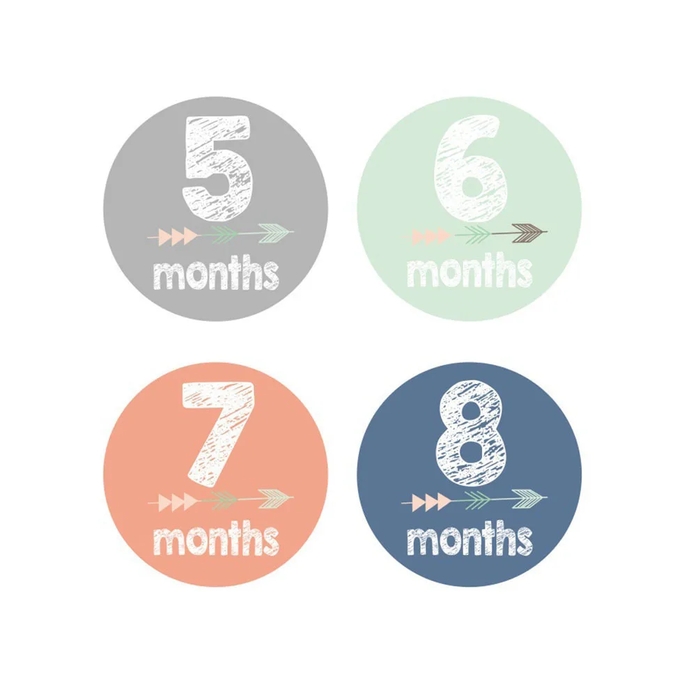 24Pcs Baby Monthly Stickers Milestone Self-Adhesive Waterproof Repeated Paste Newborn Photography Props Baby Monthly Stickers
24Pcs Baby Monthly Stickers Milestone Self-Adhesive Waterproof Repeated Paste Newborn Photography Props Baby Monthly Stickers