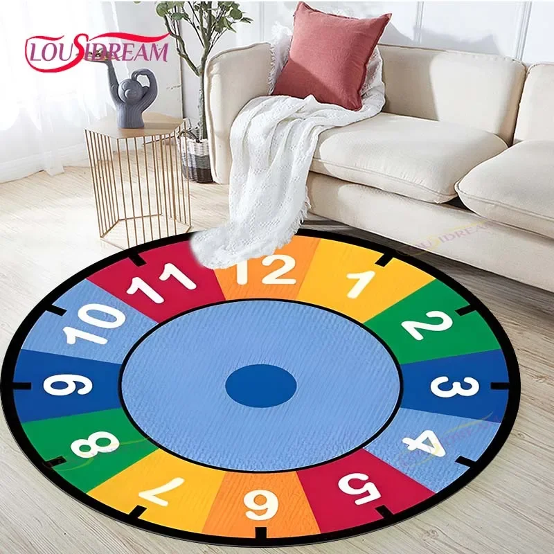 Fashion Clock Dial Round Mat Round Carpet Bathroom Mat Home Decor Living Room Kitchen Rug Rugs for Bedroom Birthday Gift
Fashion Clock Dial Round Mat Round Carpet Bathroom Mat Home Decor Living Room Kitchen Rug Rugs for Bedroom Birthday Gift