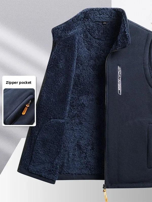 Мужской утепленный жилет для активного отдыха 2025 года, новая модель, на молнии, свободный крой, с подплечниками, высокий круглый воротник
Мужской утепленный жилет для активного отдыха 2025 года, новая модель, на молнии, свободный крой, с подплечниками, высокий круглый воротник