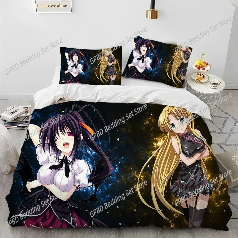 Sexy Girl High School DxD Anime 3D NEW Duvet Cover Pillowcase Bedding Set Adult Boy Girl Bedroom Decoration Single Double Large
Sexy Girl High School DxD Anime 3D NEW Duvet Cover Pillowcase Bedding Set Adult Boy Girl Bedroom Decoration Single Double Large