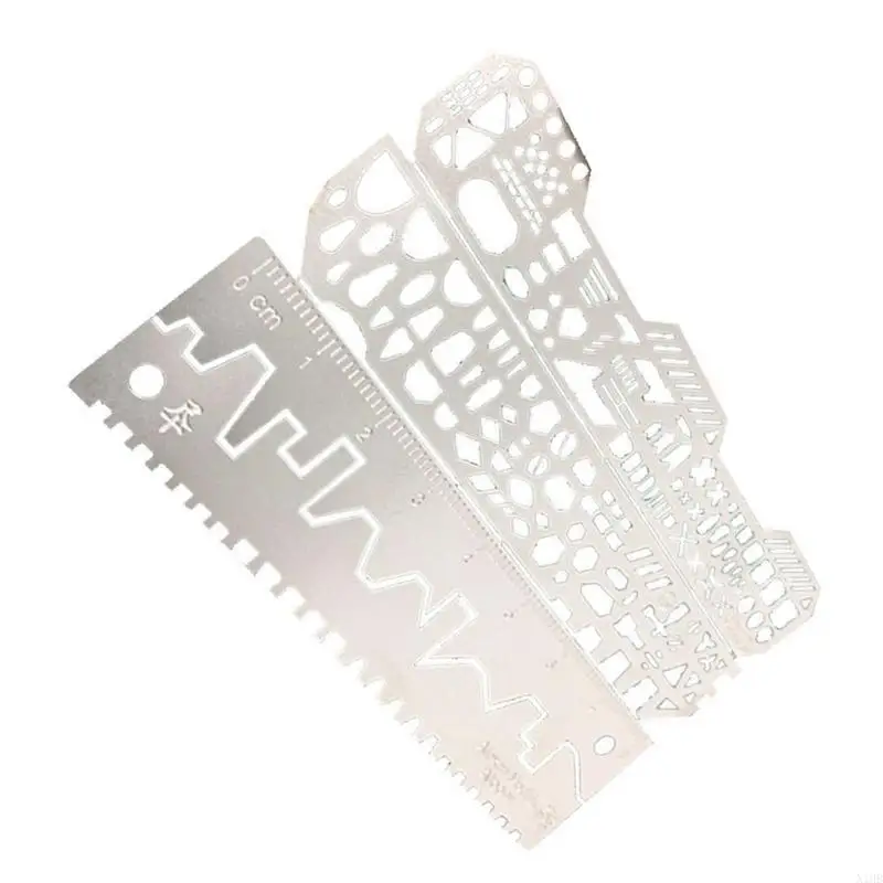 N1HB Efficient Model Making Tool Carving Ruler CraftingStencil Plate For Accurate Cut
N1HB Efficient Model Making Tool Carving Ruler CraftingStencil Plate For Accurate Cut