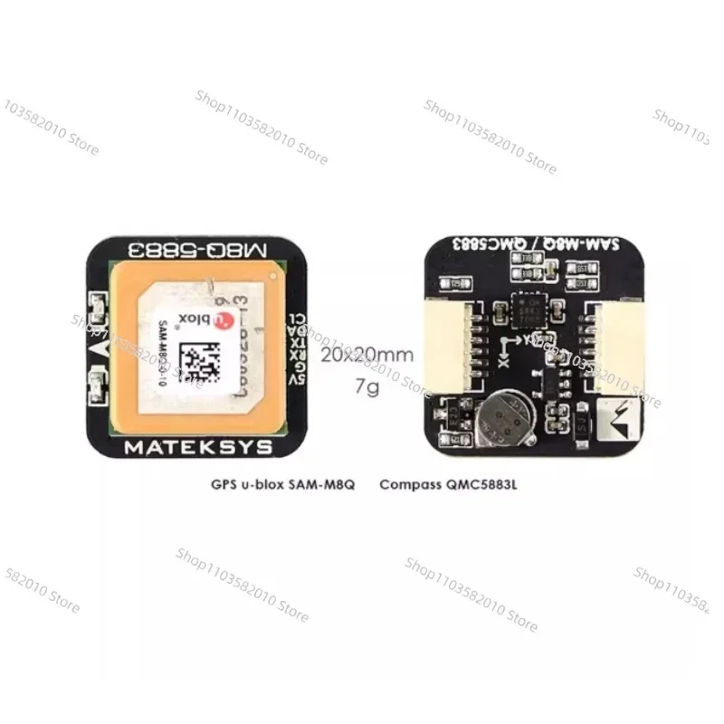 Matek-Módulo De Brújula GPS, Ala Fija, Módulo Gps, M8Q-5883
Matek-Módulo De Brújula GPS, Ala Fija, Módulo Gps, M8Q-5883