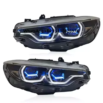 Headlight for BMX M3 M4 F80 F82 F32 Ikon Style LED Front Lights Blue DRL Turn Signal Lamp Accessories Plug and Play
Headlight for BMX M3 M4 F80 F82 F32 Ikon Style LED Front Lights Blue DRL Turn Signal Lamp Accessories Plug and Play
