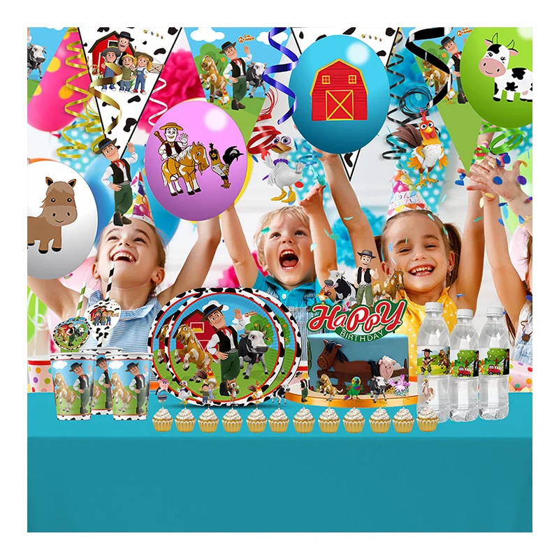 La Granja Zenon Farm Baby Shower Birthday Party Decoration Animal Party Supply Cow Tableware Plate Gathering Decor for Home Camp
La Granja Zenon Farm Baby Shower Birthday Party Decoration Animal Party Supply Cow Tableware Plate Gathering Decor for Home Camp
