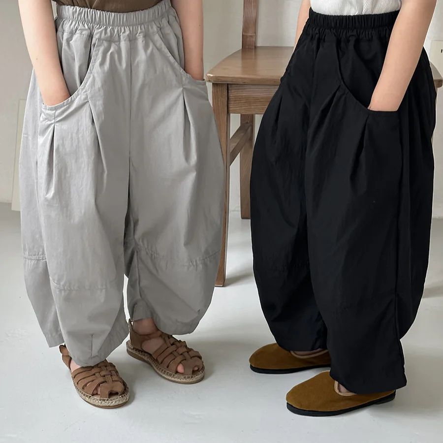 Children Clothes Kids Solid Color Loose Pants 2026 Summer New Style Patchwork Thin Cotton Fashionable Simple Wide-leg Pants
Children Clothes Kids Solid Color Loose Pants 2026 Summer New Style Patchwork Thin Cotton Fashionable Simple Wide-leg Pants