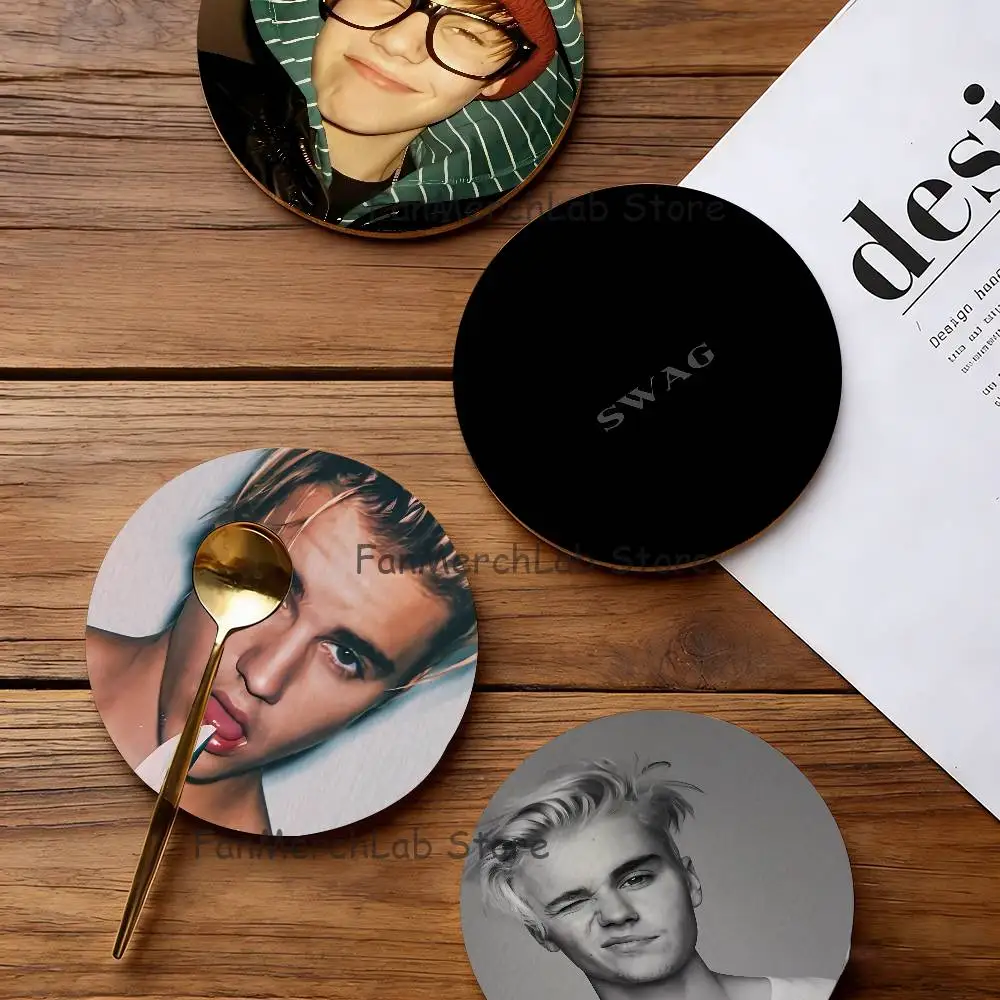 Singer J-Justin B-BieberS Cartoon Anime Cute Wooden Coaster Coffee Shop Beverage Shop Family Restaurant Cafe Decoration
Singer J-Justin B-BieberS Cartoon Anime Cute Wooden Coaster Coffee Shop Beverage Shop Family Restaurant Cafe Decoration