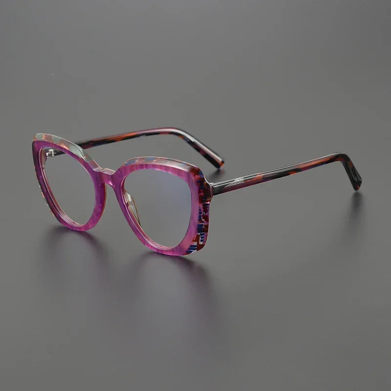 Fashion Acetate Cat Eye High Quality Large Frame Glasses Men and Women Optical Frame Luxury Brand Prescription Glasses
Fashion Acetate Cat Eye High Quality Large Frame Glasses Men and Women Optical Frame Luxury Brand Prescription Glasses